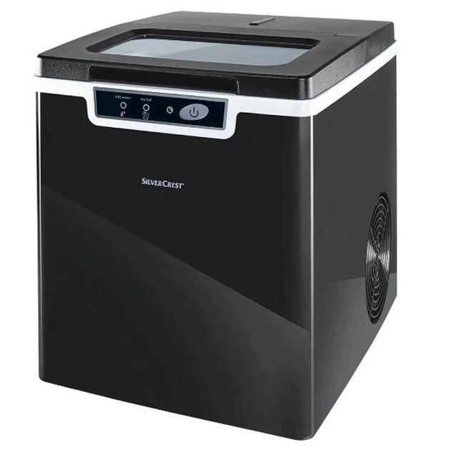 Льодогенератор для дому та бару Silver Crest SEMK 105 A1 1.8 л з індикатором додавання води та наповнення