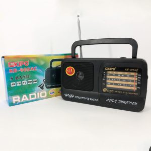 Радіоприймач Kipo KB-409AC потужний радіо FM c usb живлення від батареї R20 або від мережі