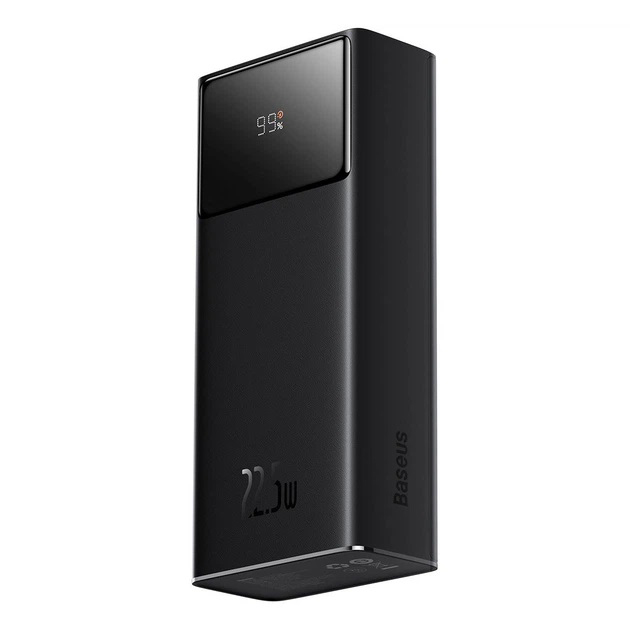 Повербанк 30000mAh 22.5W Baseus Star-Lord Digital Display 2xUSB/Type-C/microUSB швидка зарядка