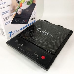 Електроплитка Suntera ICD-1009 2000Вт, індукційна плита міні, інфрачервона плита, сенсорні електроплити