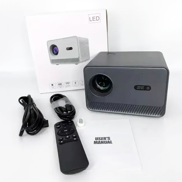 Портативний проектор M10 4K Android 12 WI-FI 2.4G+5G Bluetooth 5.0
