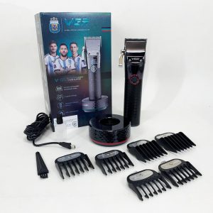 Професійна бездротова машинка для стрижки VGR V-682 RED тример для волосся