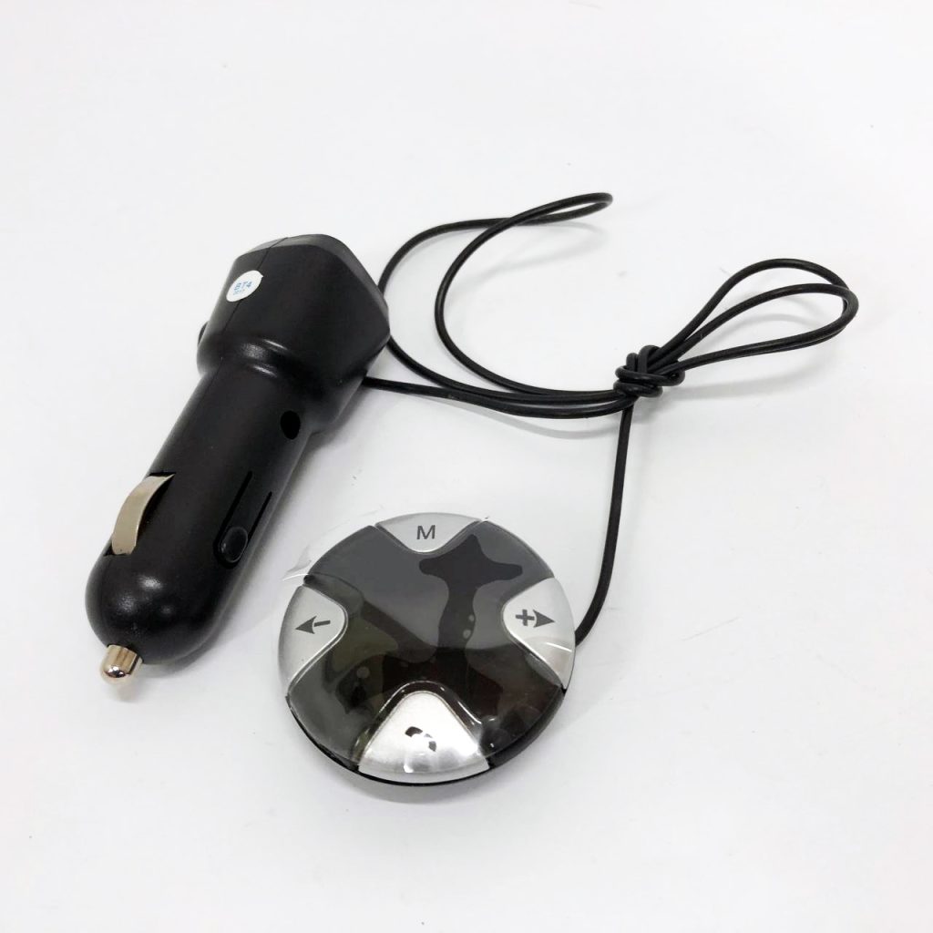 Трансмітер модулятор MP3 UKC CM-S25 з магнітним тримачем, Автомобільний трансмітер bluetooth