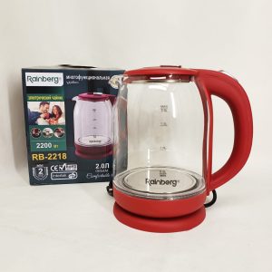 Електрочайник Rainberg RB-2218 3200 Вт 2л Red
