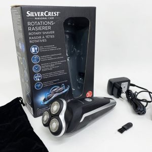 Електробритва для чоловіків роторна Silver Crest SRR 3.7 C3 акумуляторна