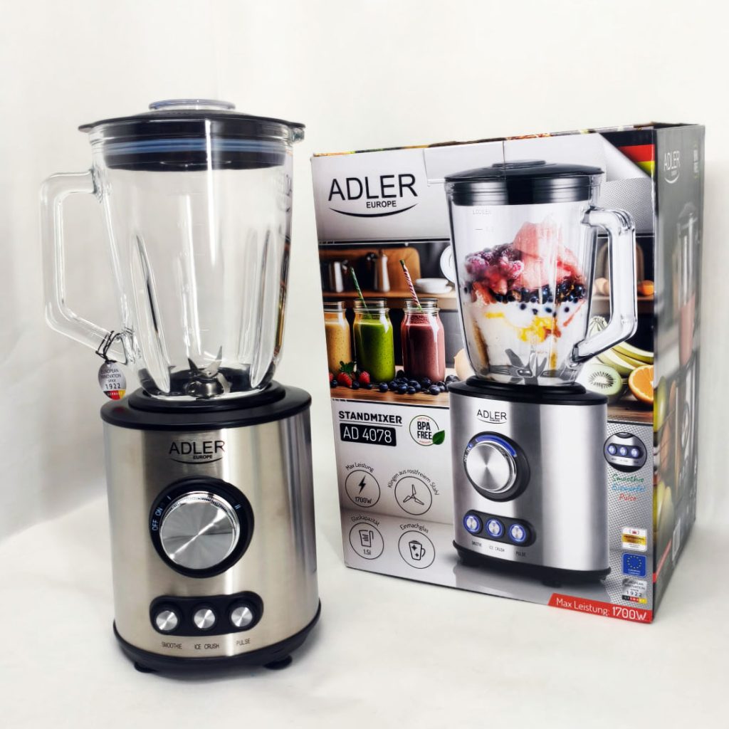 Блендер стаціонарний Adler AD 4078 1.5л 1700Вт