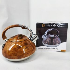 Чайник зі свистком Edenberg EB-1959 3л із капсульним дном Brown