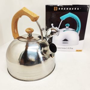 Чайник зі свистком Edenberg EB-3558 з турбо індукційним дном 3л Yellow