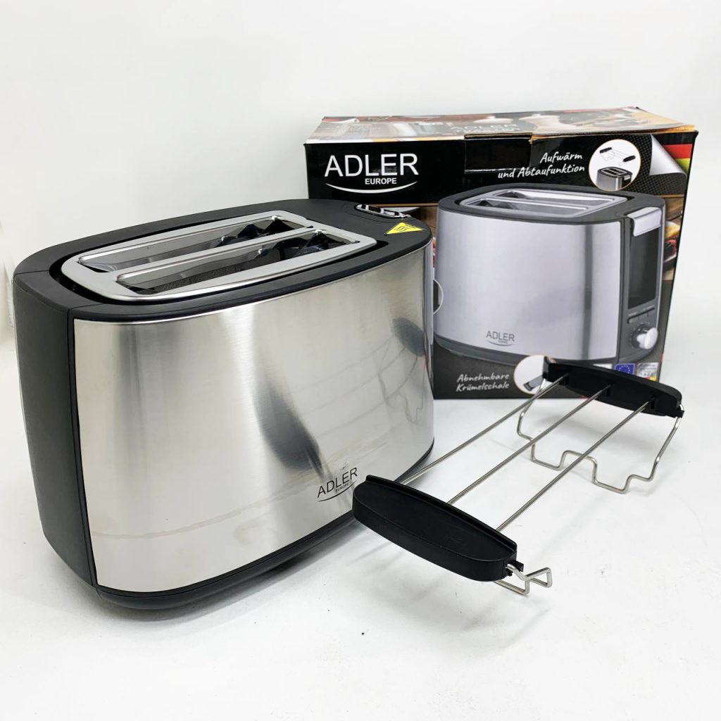 Тостер Adler AD 3214 900Вт 7 режимів обсмажування автоматичне вимкнення