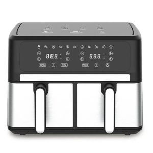 Аерофритюрниця Sokany SK-10041 Air Fryer безмасляного приготування сенсорне керування 8л 1800Вт