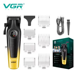 Акумуляторна машинка для стрижки VGR V-196 GOLD
