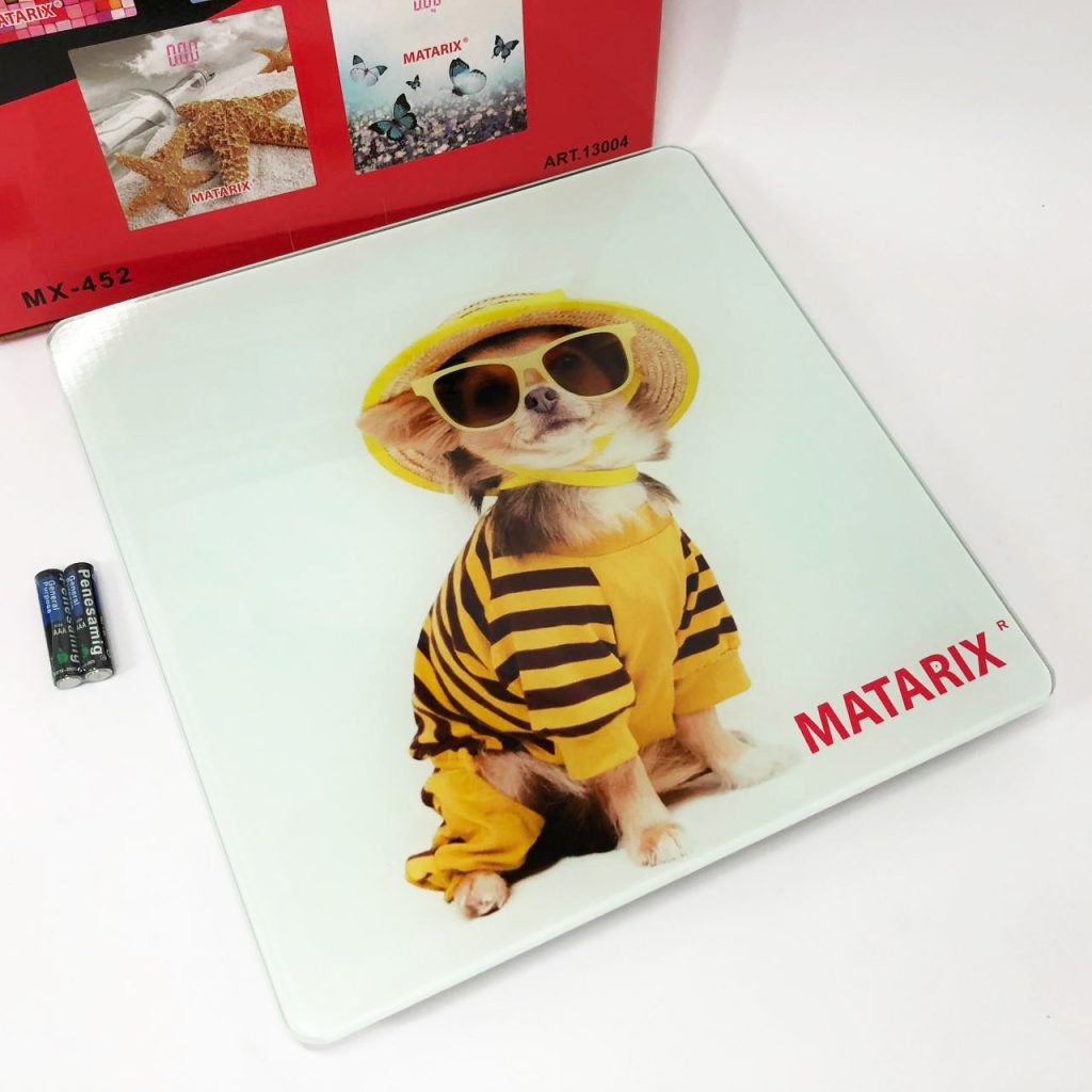 Ваги підлогові MATARIX MX-452 180 кг, Ваги підлогові для вимірювання маси тіла електронні, пес