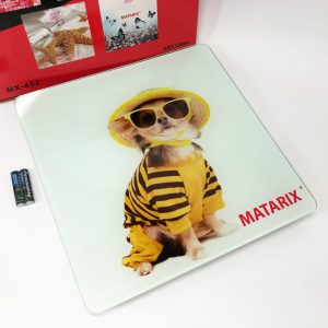 Ваги підлогові MATARIX MX-452 180 кг, Ваги підлогові для вимірювання маси тіла електронні, пес