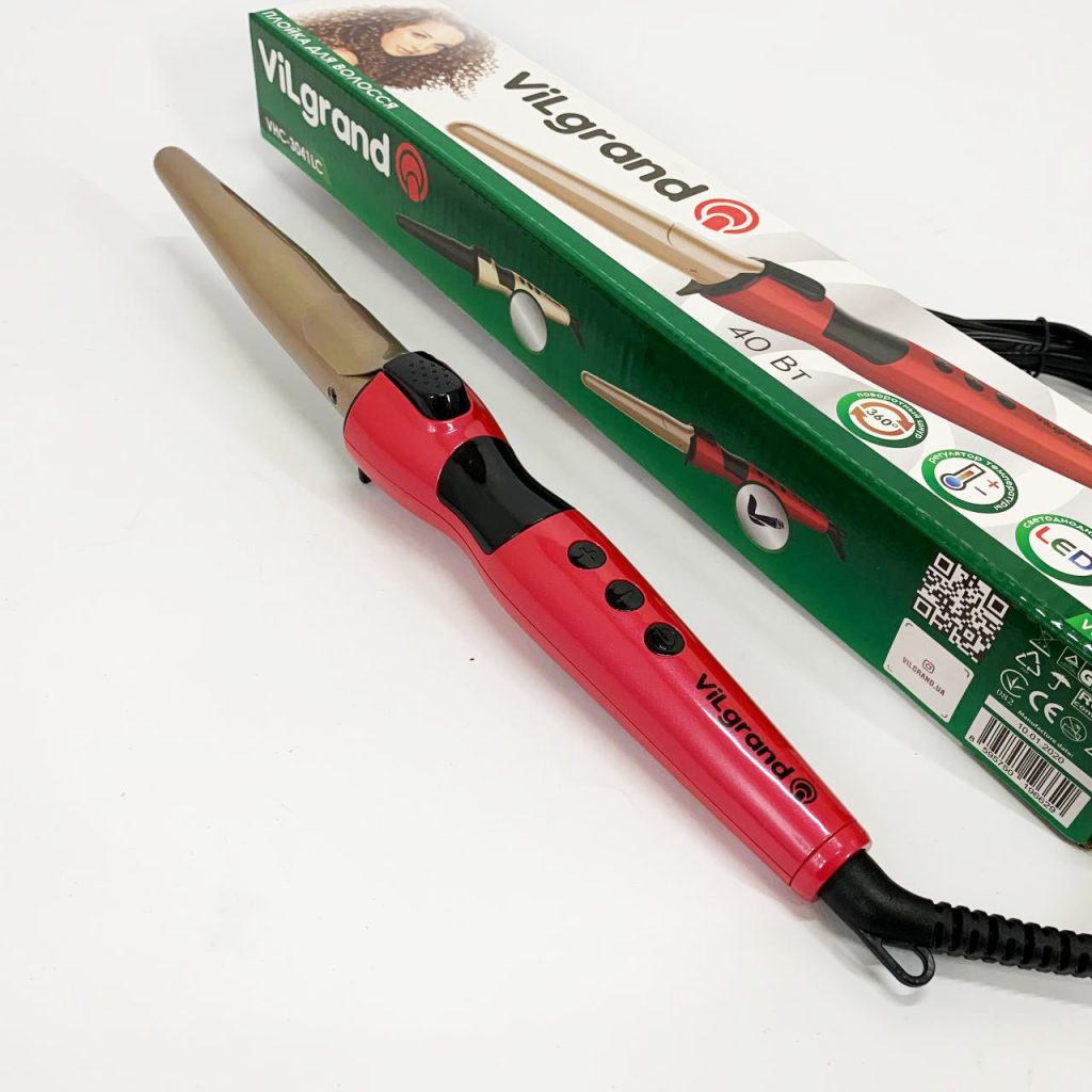 Плойка конусна ViLgrand VHC-3041LC Red