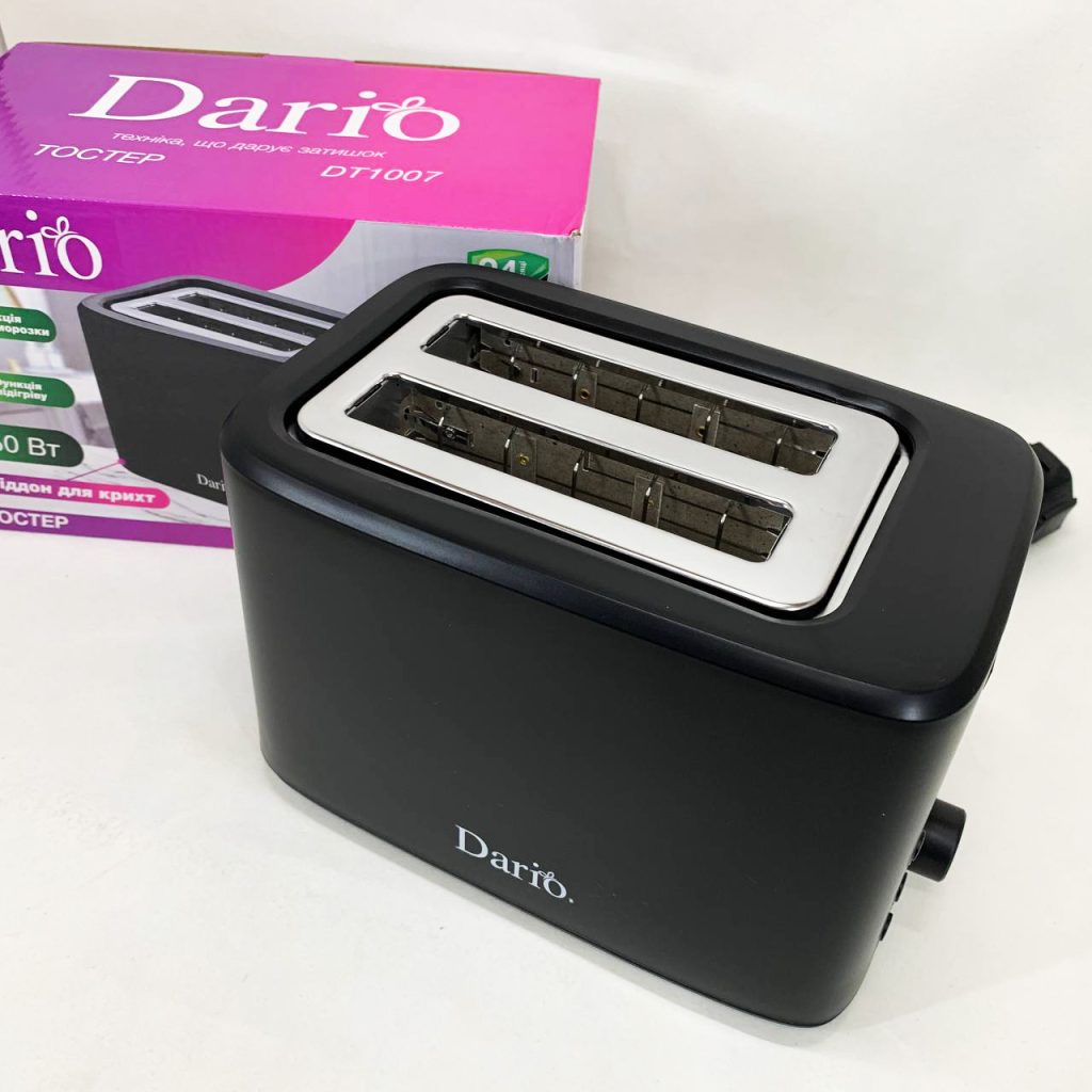 Тостер DARIO DT1007 Black