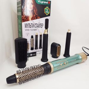 Фен-щітка мультистайлер ViLgrand VHD-1225BR 1200Вт green