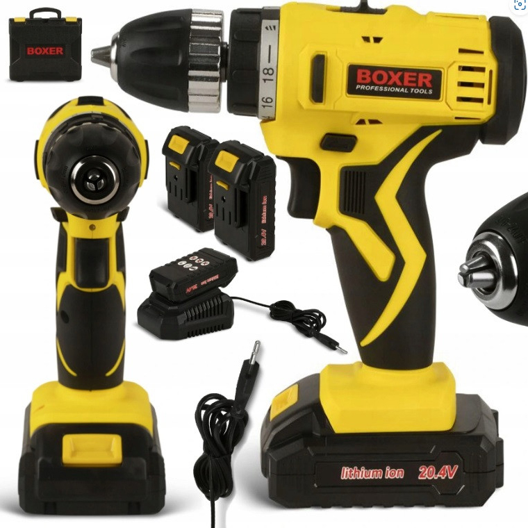 Портативний акумуляторний шуруповерт Boxer SR-017 20В