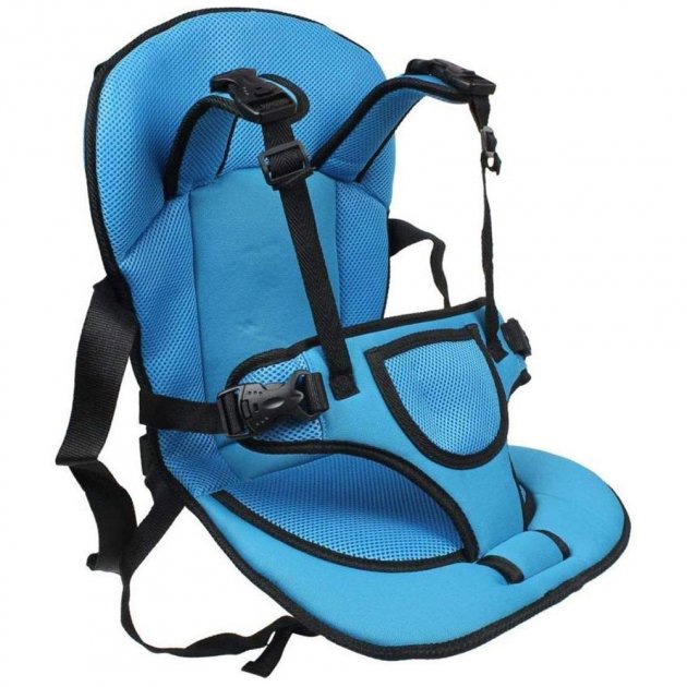 Дитяче автокрісло Multi Function Car Cushion до 5 років. Колір: синій