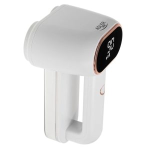 Машинка для видалення катишків Adler AD 9622 з подвійною головкою та LCD дисплеєм біла
