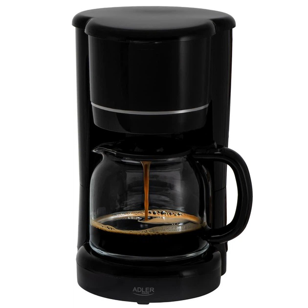 Кавоварка крапельна Adler AD 4383 black, 1.5Л, 900Вт