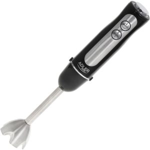 Погружний блендер Adler AD 4625b з металевою ніжкою та кнопками керування Black