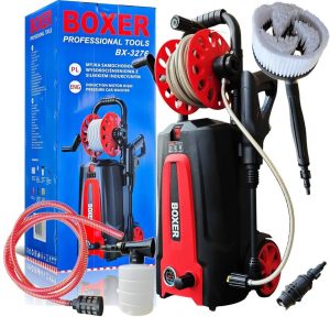 Мийка високого тиску Boxer BX-3276 з насосом і щіткою для автомобіля