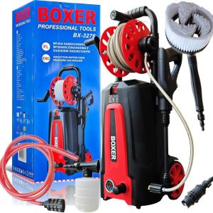 Мийка високого тиску Boxer BX-3276 з насосом і щіткою для автомобіля
